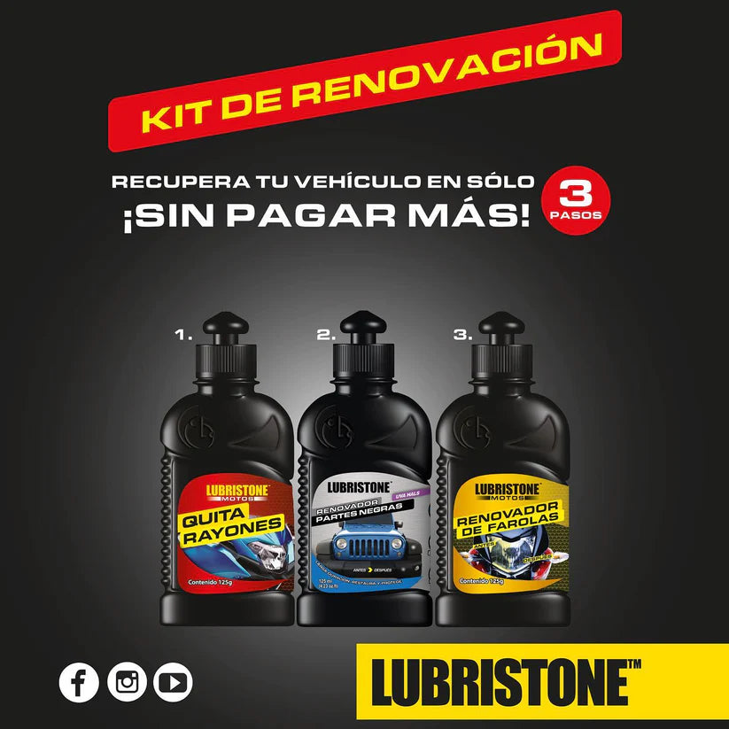 KIT RENOVACIÓN TOTAL OFERTA 3X1 LUBRISTONE PREMIUM + OBSEQUIO